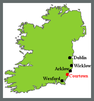 Map of Ireland